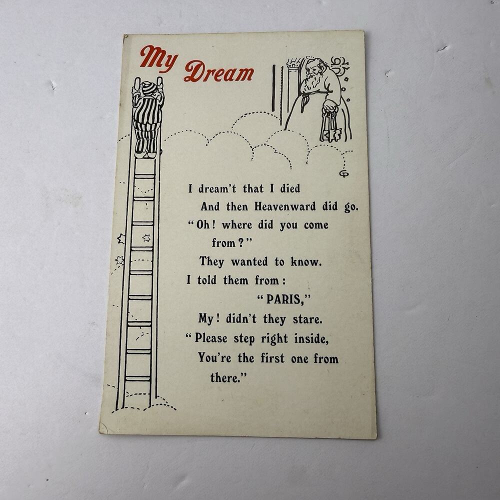 Antique Early 1900s Unused Post Card